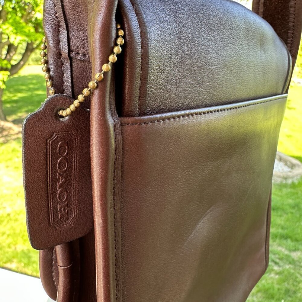 Vintage Coach Shelburne Bag 9038 Brown Color, Excellent Condition - Picture 6 of 15